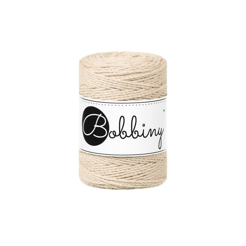 Bobbiny Makramee Garn 1,5mm 3ply 100m verschiedene Farben - mahina