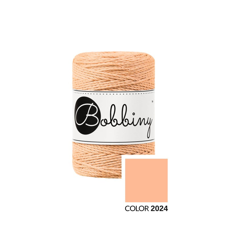 Bobbiny Makramee Garn 1,5mm 3ply 100m verschiedene Farben - mahina