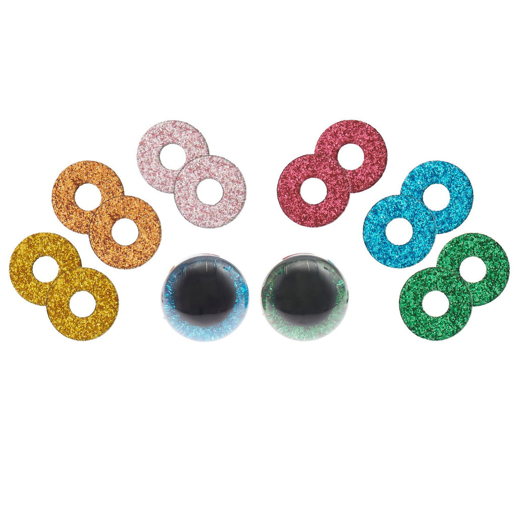 Sicherheitsaugen-Set für Kuscheltiere 20mm 1 Paar, 6 Farben - mahina