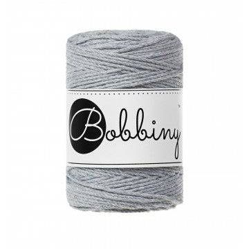 Bobbiny Makramee Garn 1,5mm 3ply Silver 100m - mahina