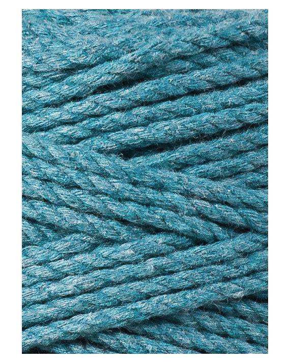 Bobbiny Makramee Garn 3mm 3ply Teal 100m - mahina