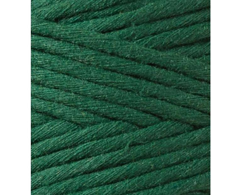 Bobbiny Makramee Garn 3mm gezwirnt Pine Green 100m - mahina