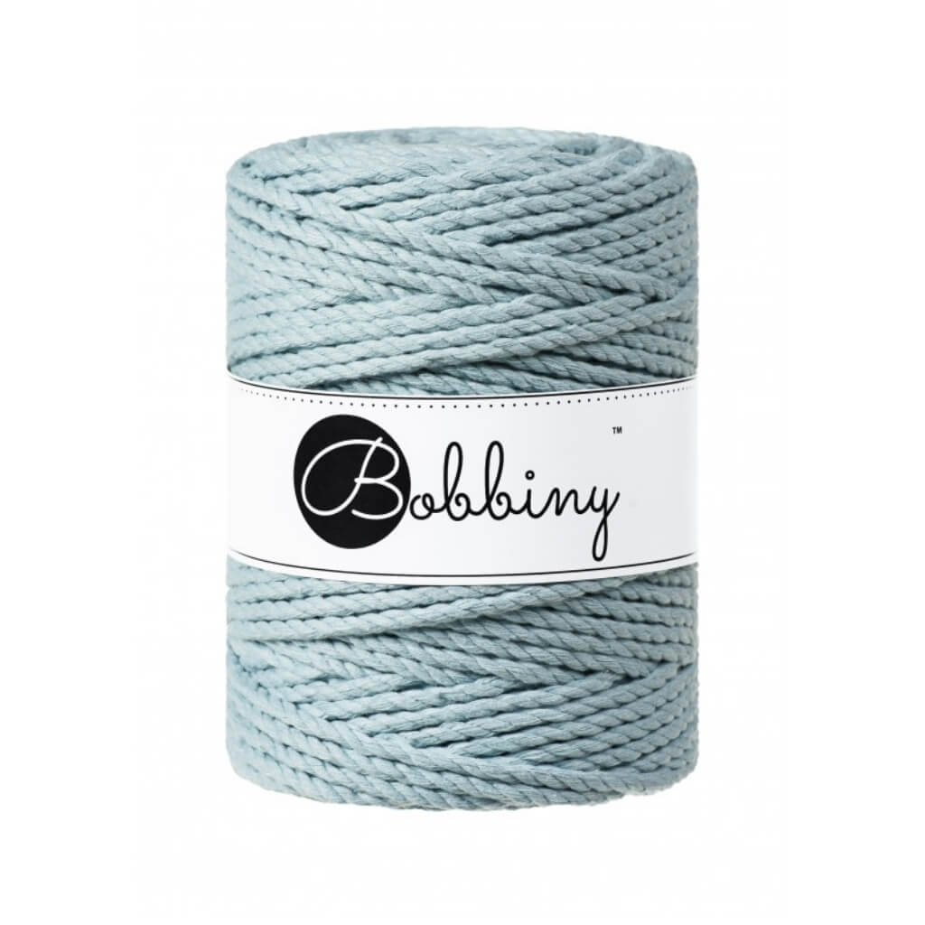 Bobbiny Makramee Garn 5mm 3ply Misty 100m - mahina