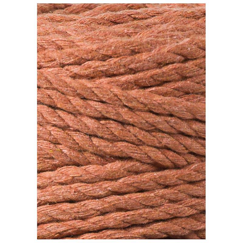 Bobbiny Makramee Garn 5mm 3ply Terracotta 100m - mahina