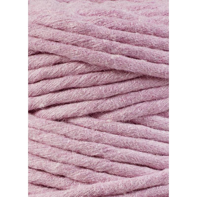 Bobbiny Makramee Garn 5mm gezwirnt Dusty Pink 100m - mahina