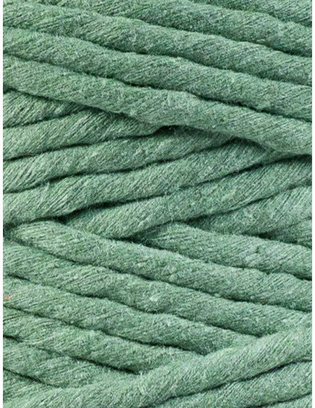 Bobbiny Makramee Garn 5mm gezwirnt Eucalyptus Green 100m - mahina