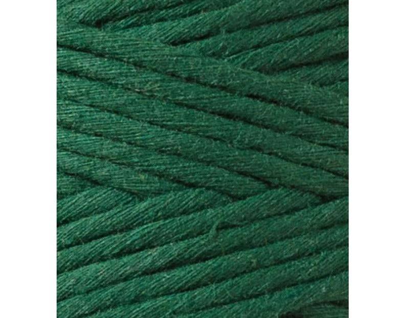 Bobbiny Makramee Garn 5mm gezwirnt Pine Green 100m - mahina