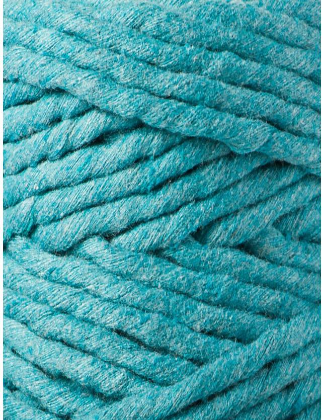 Bobbiny Makramee Garn 5mm gezwirnt Teal 100m - mahina